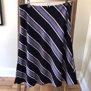 NWT Ann Taylor Factory striped skirt.